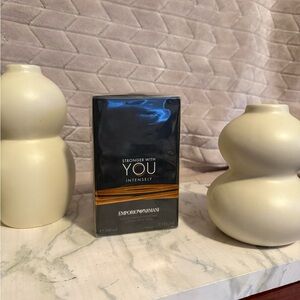 Emporio Armani Stronger With You Intensely - Black and Gold